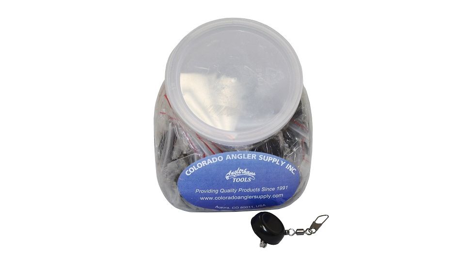 Colorado Anglers Supply Retractors Bulk Jar, 50 Per Jar 601809