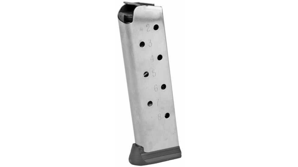 Colt 1911 Govt/Commander Handgun Magazine Stainless with Base Pad .45 ACP 8/rd 2E49049F, CXSP300555RP