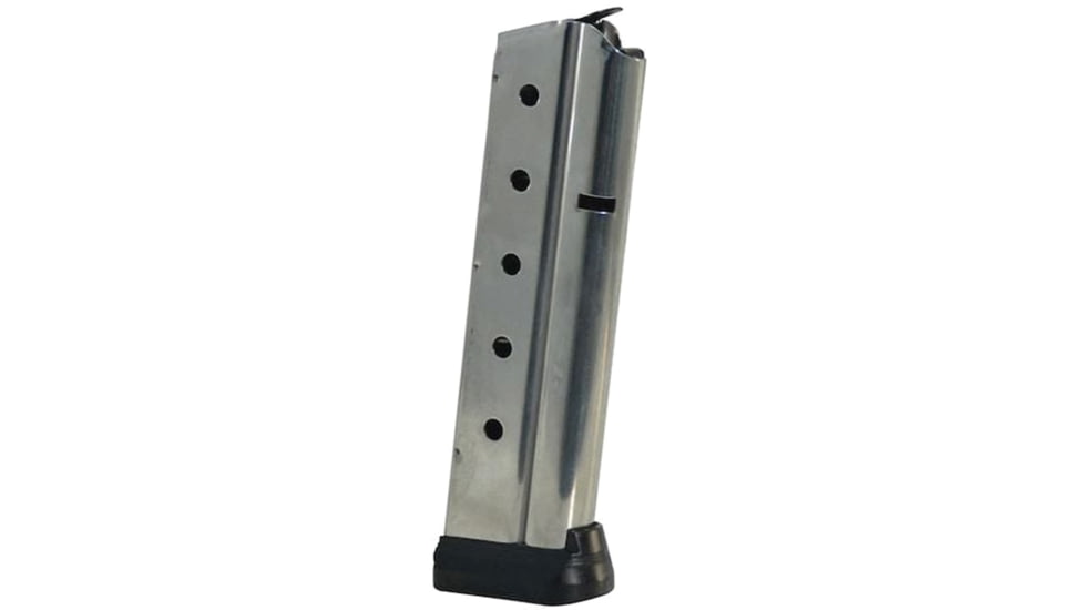 Colt 1912 Combat Officer 10mm 10 Rounds Pistol Magazine Stainless w/Bumper, Steel, 10, SP300808-RP