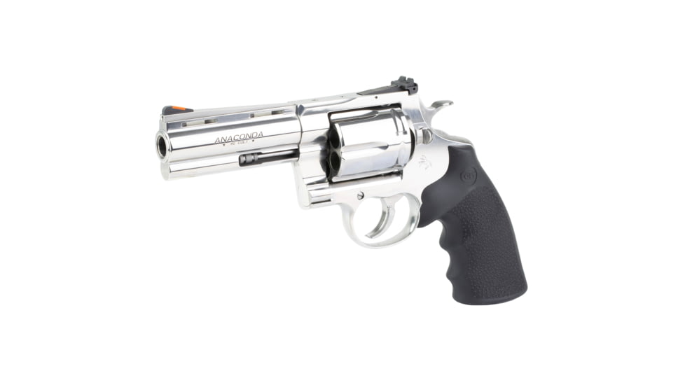 Colt Anaconda Revolver, .45 Long Colt, 4.25in Barrel, Adjustable, Stainless Frame, Rubber Grip, 6 Round Cylinder, ANACONDASP4RTS45C