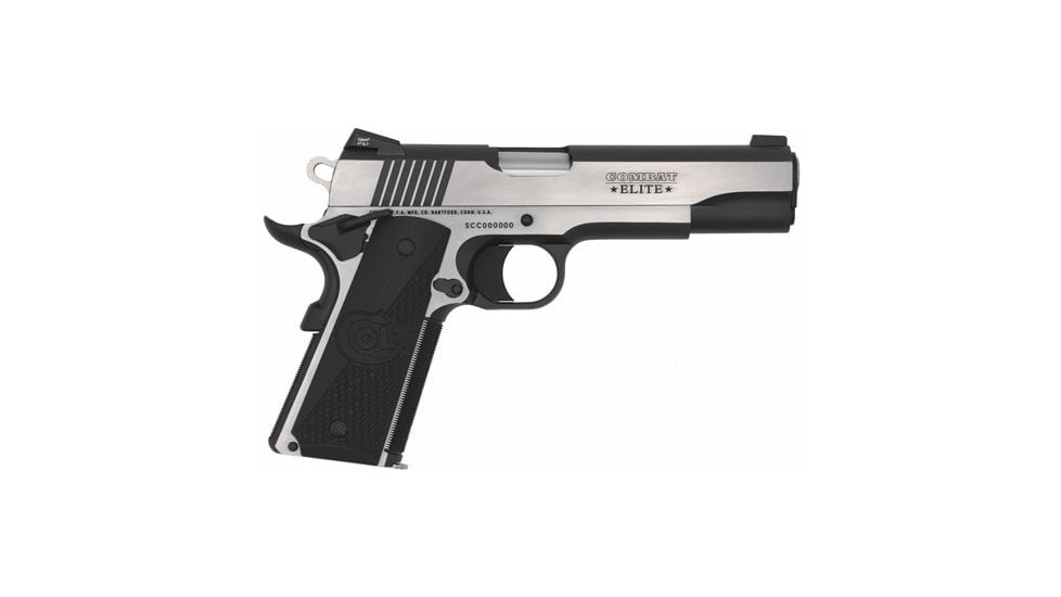 Colt Combat Elite Commander Semi Auto Pistol, 9mm Luger, 4.25 in Barrel