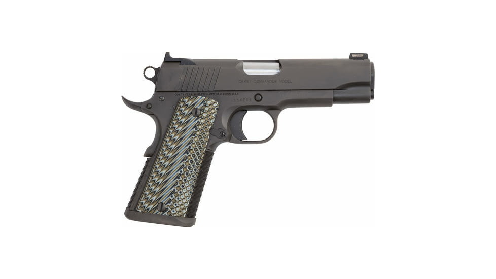 Colt Custom Carry Commander Semi Auto Pistol, 45 ACP, 4.25 in Barrel