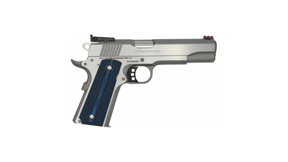 Colt Gold Cup Lite Semi Auto Pistol, 38 Super, 5 in Barrel