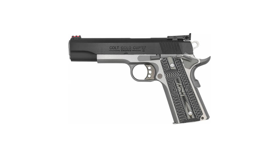 Colt Gold Cup Lite Semi Auto Pistol, 38 Super, 5 in Barrel