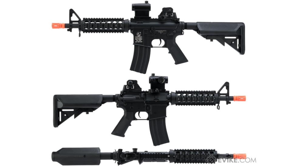 Colt M4 CQB Full Metal Railed AEG, Black 18975