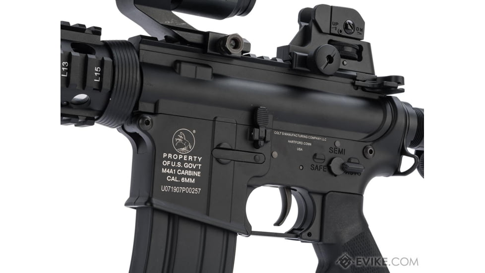 Colt M4 CQB Full Metal Railed AEG Black 18975