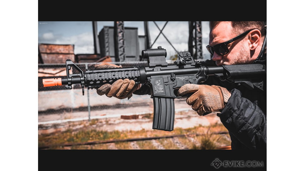 Colt M4 CQB Full Metal Railed AEG, Black 18975