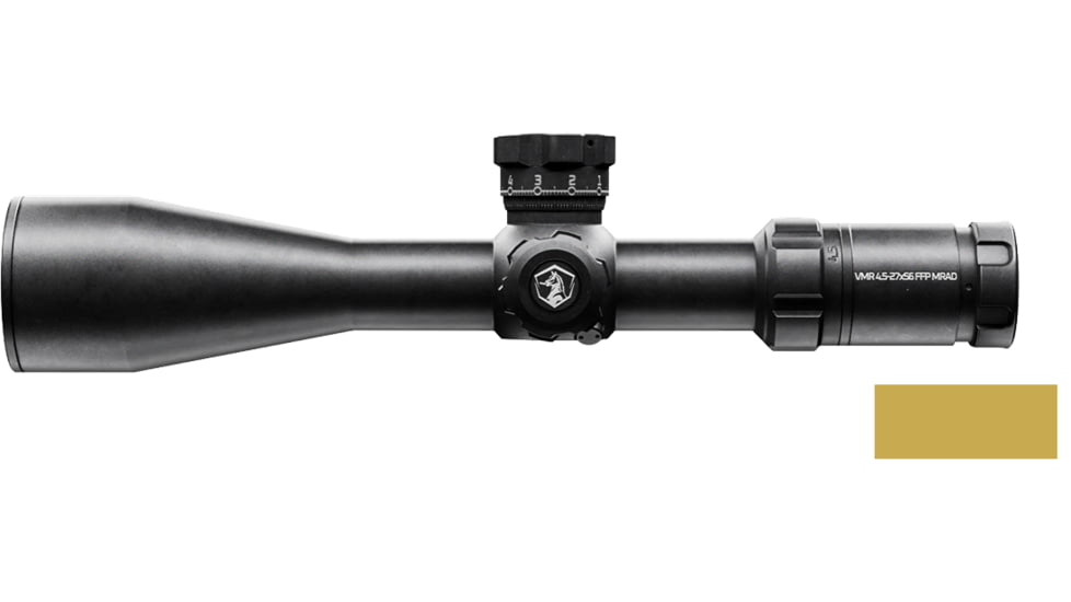Colt Optics 4.5-27x56mm 34mm Rifle Scope, First Focal Plane, Colt HXT-28 MRAD Reticle, Coyote Tan, V310-102