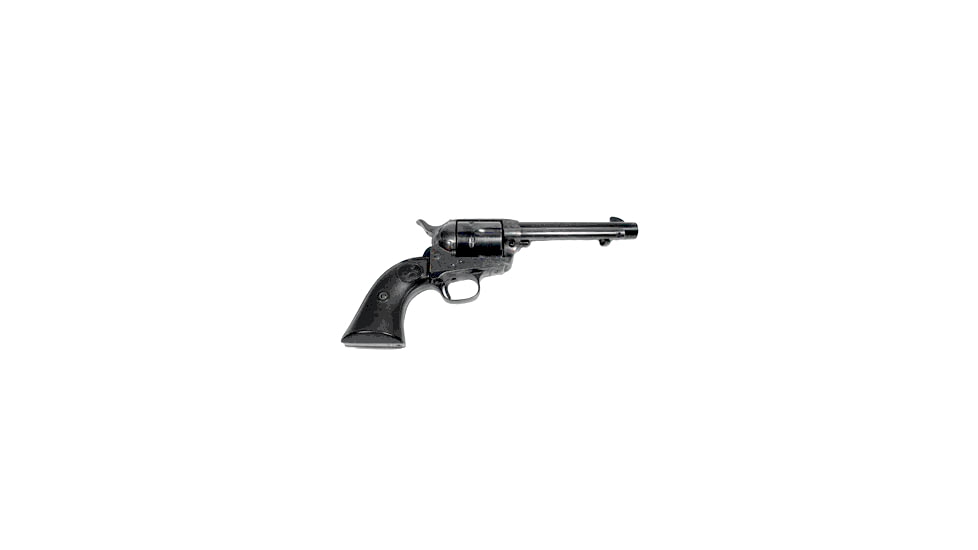 Colt Single Action Army Revolver, .38 Special, 5.5 in barrel, color case blued steel frame, Double Eagle black composite grip, revolving chamber, fixed blade front, fixed rear, 6 round cylinder, SAA-38-2-FRRMPG