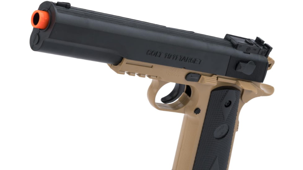 Colt SoftAir Licensed Colt 1911 Spring Pistol Target Practice Kit, Black, Small, 180191