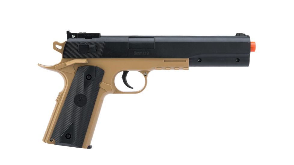 Colt SoftAir Licensed Colt 1911 Spring Pistol Target Practice Kit, Black, Small, 180191