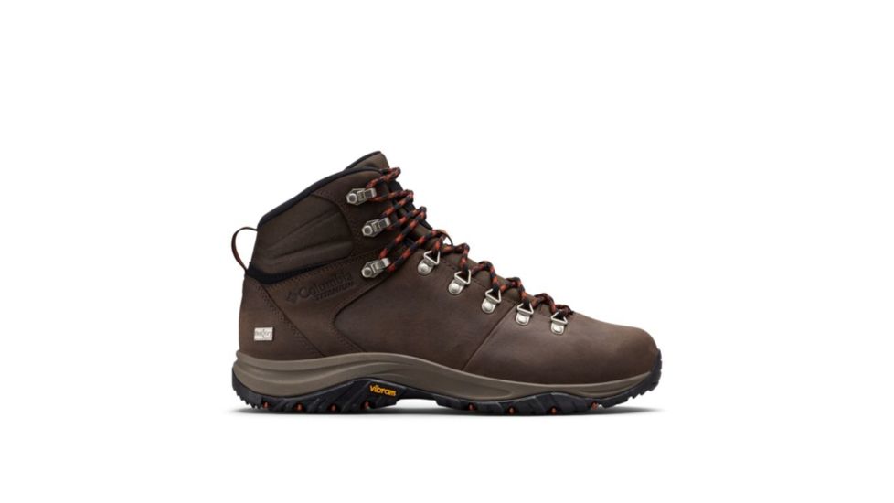 Columbia 100MW Titanium Outdry Hiking Boots - Mens, Cordovan, Dark Adobe, Medium, 13, 1867831231-13