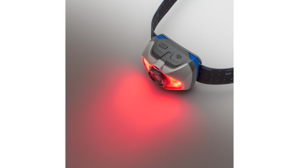 Columbia 225 Lumen Auto-Dimming Headlamp, Blue/Gray/White, 50043