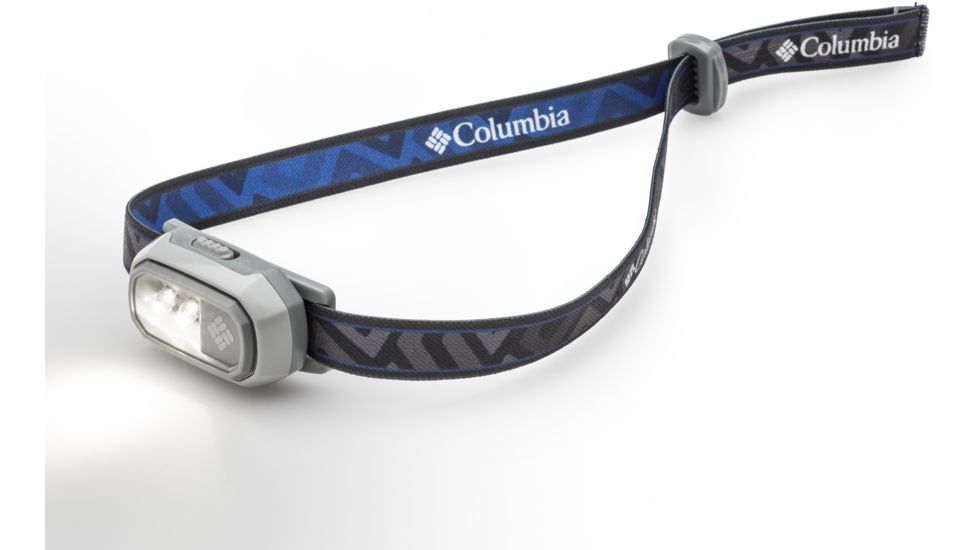 Columbia 25 Lumen Mini Headlamp, Gray/Graphite/Blue, 50040
