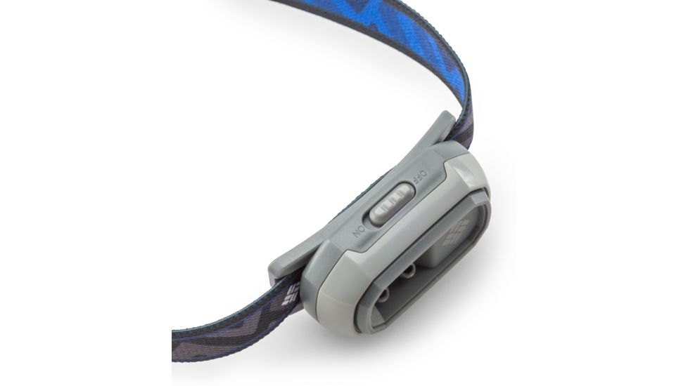 Columbia 25 Lumen Mini Headlamp, Gray/Graphite/Blue, 50040