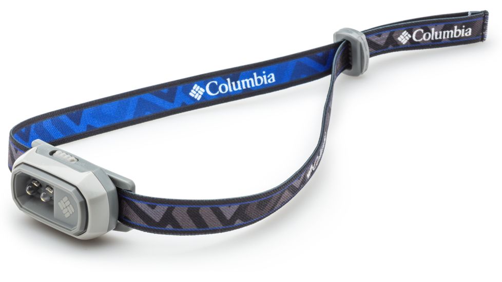 Columbia 25 Lumen Mini Headlamp, Gray/Graphite/Blue, 50040