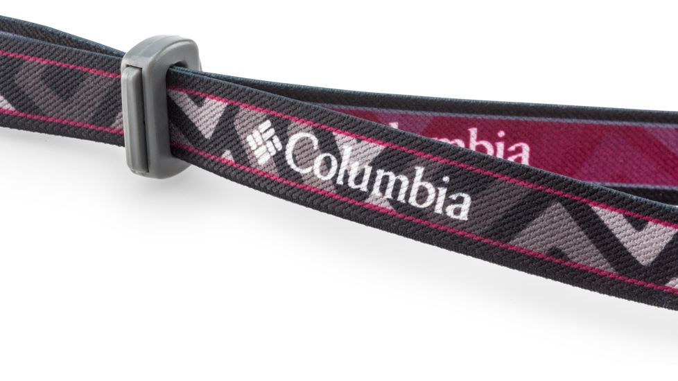 Columbia 25 Lumen Mini Headlamp, Gray/Graphite/Pink, 50041