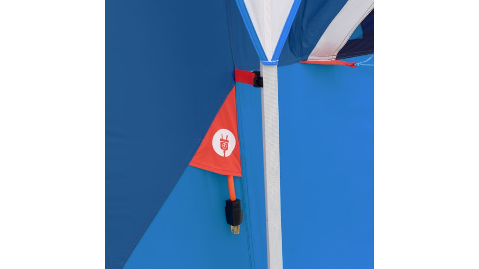 Columbia 8 Person Mammoth Creek Cabin Tent, Blue/Dark Blue/Graphite/Gray/Orange, 30639