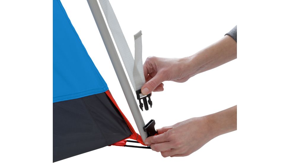 Columbia 8 Person Mammoth Creek Cabin Tent, Blue/Dark Blue/Graphite/Gray/Orange, 30639