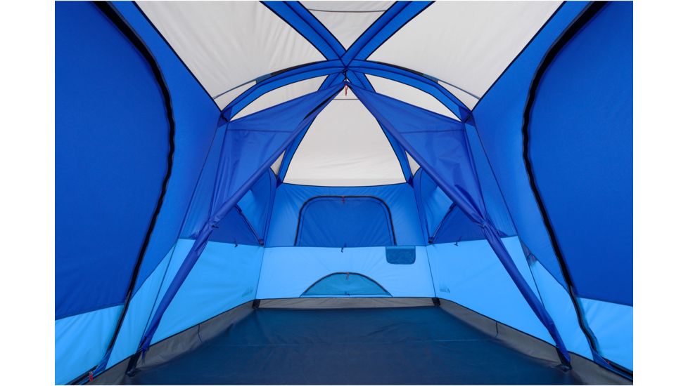 Columbia 8 Person Mammoth Creek Cabin Tent, Blue/Dark Blue/Graphite/Gray/Orange, 30639