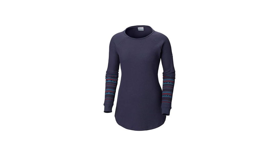 Columbia Along the Gorge Printed Crew, Nocturnal, 3X - Womens, 1803442466-3X