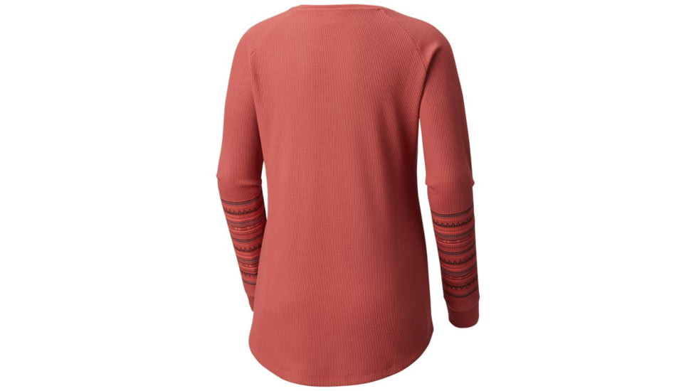 Columbia Along the Gorge Printed Crew, Rose Dust, 1X - Womens, 1803442677-1X