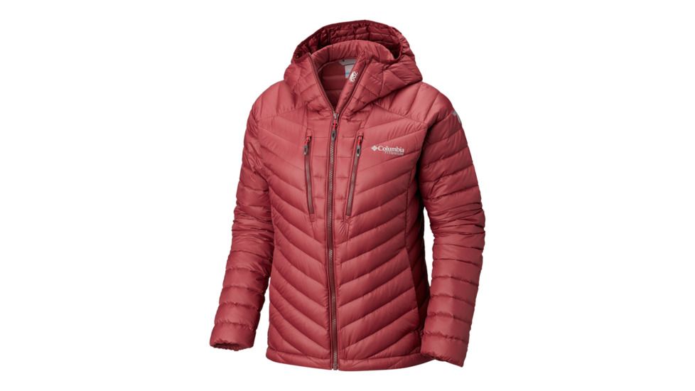Columbia Altitude Tracker Hooded Jacket, Rich Wine, 3X - Womens, 1798382624-3X
