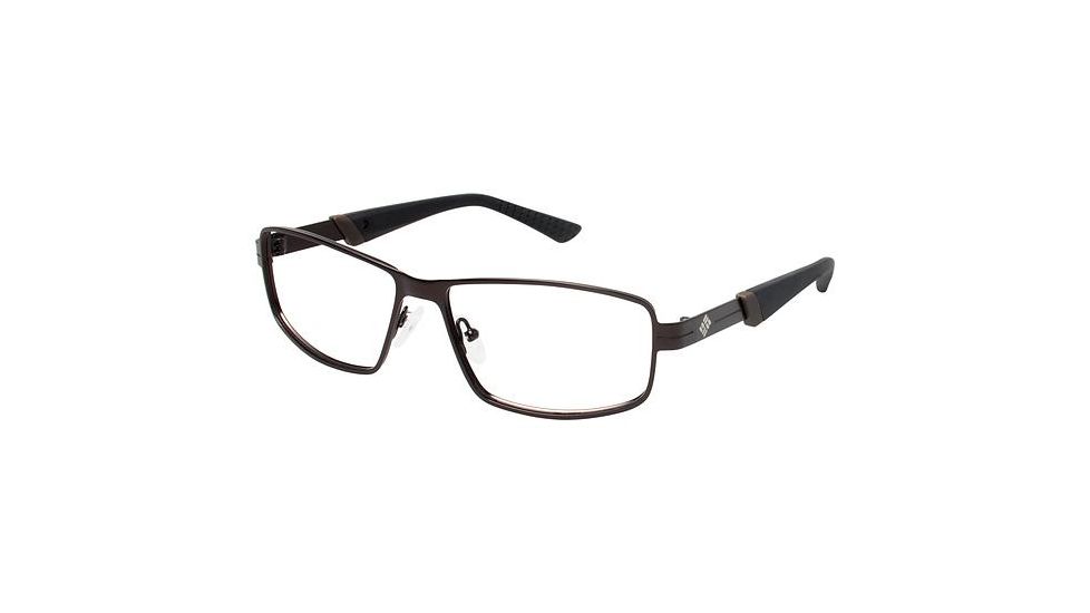 Columbia Anderson Peak Progressive Prescription Eyeglasses - Frame BROWN/BROWN, Size 56/14mm CBANDERSONPK02