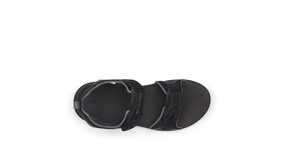 Columbia Ankle 2 Strap Sandal - Mens, Black/Ti Grey, 9, 1907061-010-9