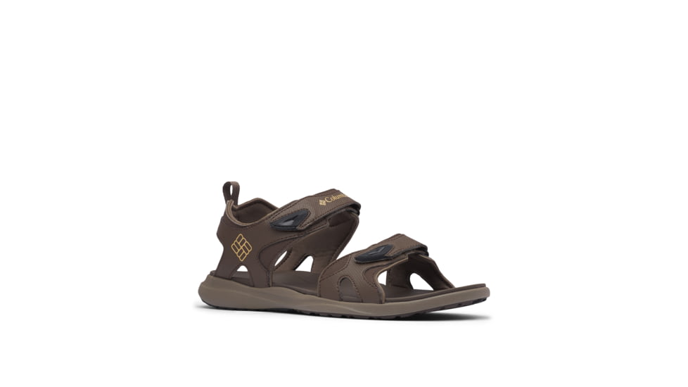 Columbia Ankle 2 Strap Sandal - Mens, Cordovan/Curry, 10, 1907061-231-10