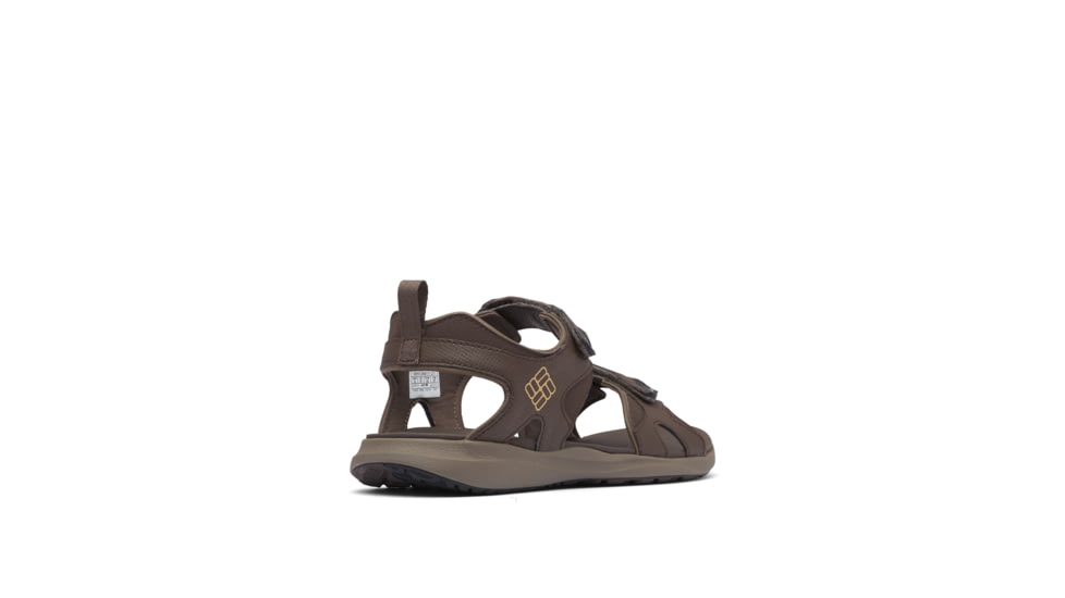 Columbia Ankle 2 Strap Sandal - Mens, Cordovan/Curry, 10, 1907061-231-10
