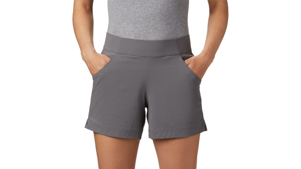 Columbia Anytime Casual Short - Womens, Light Grey, Small, 7, 1768161060-S-7