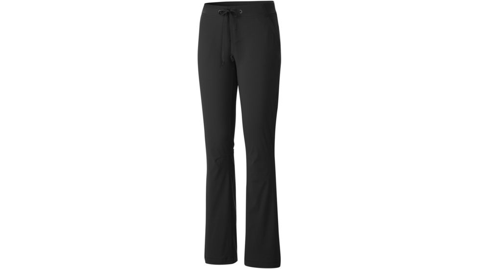 Columbia Anytime Outdoor Boot Cut Pant - Women's-Black-Regular Inseam-4