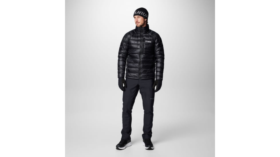 Columbia Arctic Crest Down Jacket - Mens, Black, Medium, 2088781010-M