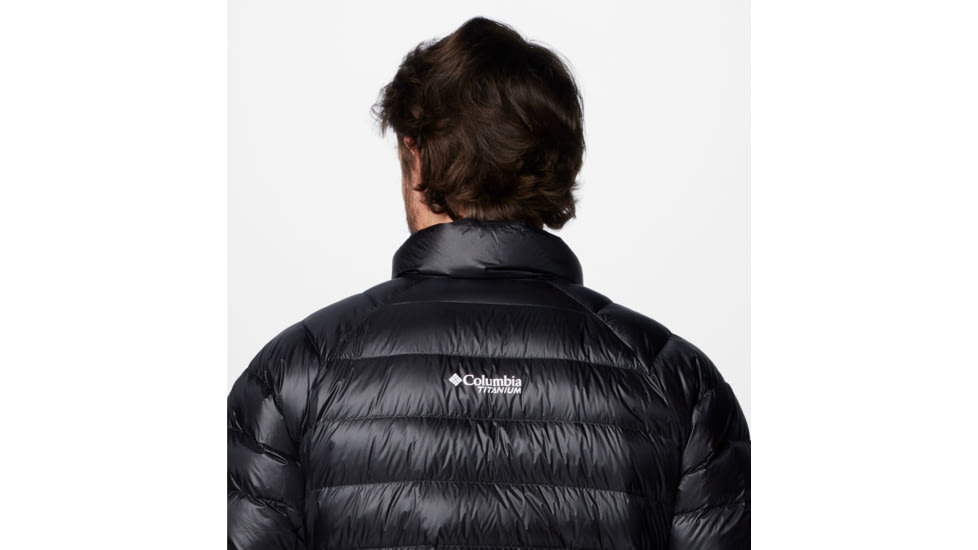 Columbia Arctic Crest Down Jacket - Mens, Black, Medium, 2088781010-M