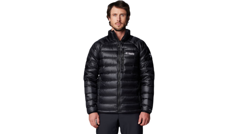 Columbia Arctic Crest Down Jacket - Mens, Black, Medium, 2088781010-M