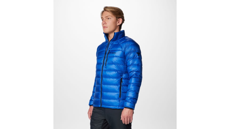 Columbia Arctic Crest Down Jacket - Mens, Mountain Blue, Medium, 2088781433-M