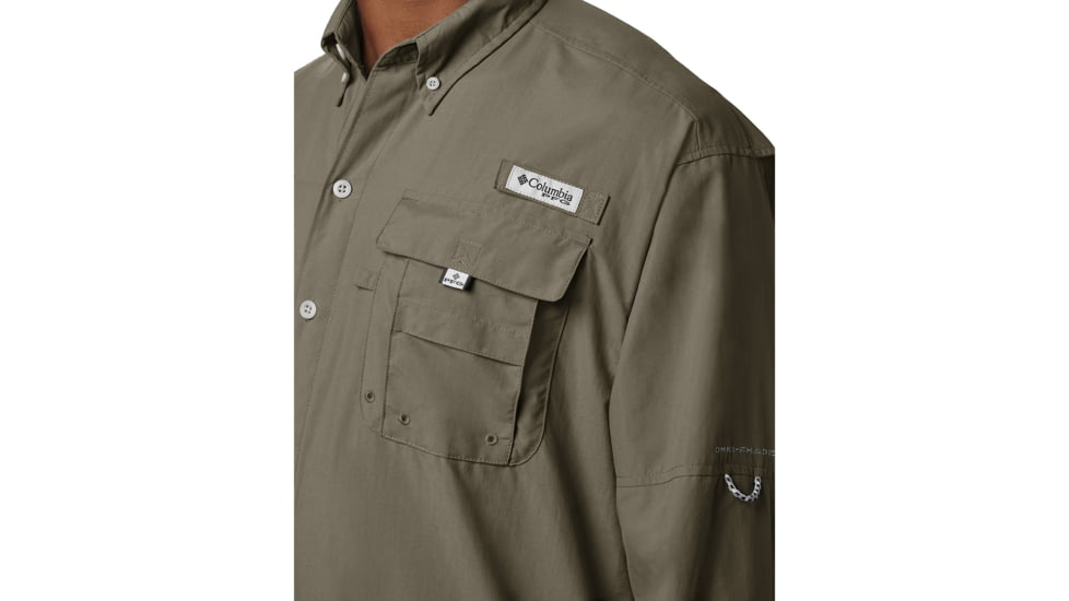 Columbia Bahama II Long Sleeve Shirt - Mens, Sage, Large, 101162-365-L