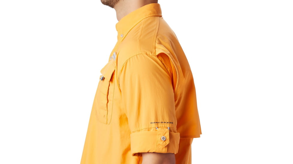 Columbia Bahama II Long Sleeve Shirt - Mens, Summer Orange, Extra Small, 101162-841-XS