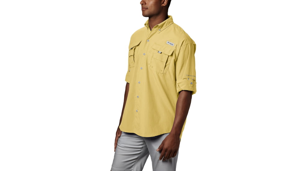 Columbia Bahama II Long Sleeve Shirt - Mens, Sunlit, Small, 101162-707-S