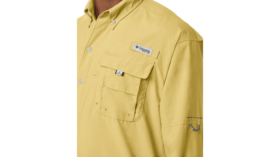Columbia Bahama II Long Sleeve Shirt - Mens, Sunlit, Small, 101162-707-S