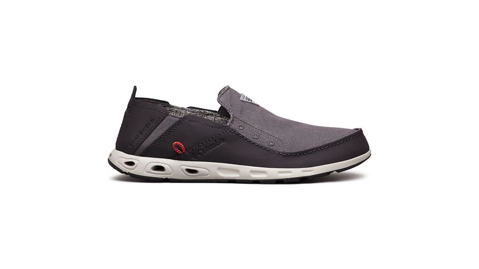 Columbia Bahama Vent PFG Shoe - Mens, Titanium MHW/Bright Red, 14 US, Medium, 1673141049-14