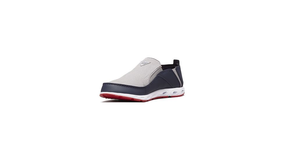 Columbia Bahama Vent PFG Shoes -Mens, Monument/Intense Red, Medium, 10, 1673141036-10