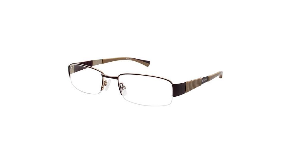 Columbia Baraboo Eyeglass Frames - Frame Matte Light Brown/Brown, Size 54/19mm CBBARABOO03