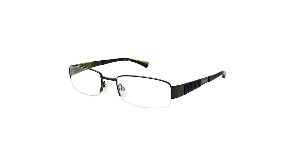Columbia Baraboo Eyeglass Frames - Frame Matte Olive/Khaki, Size 54/19mm CBBARABOO02