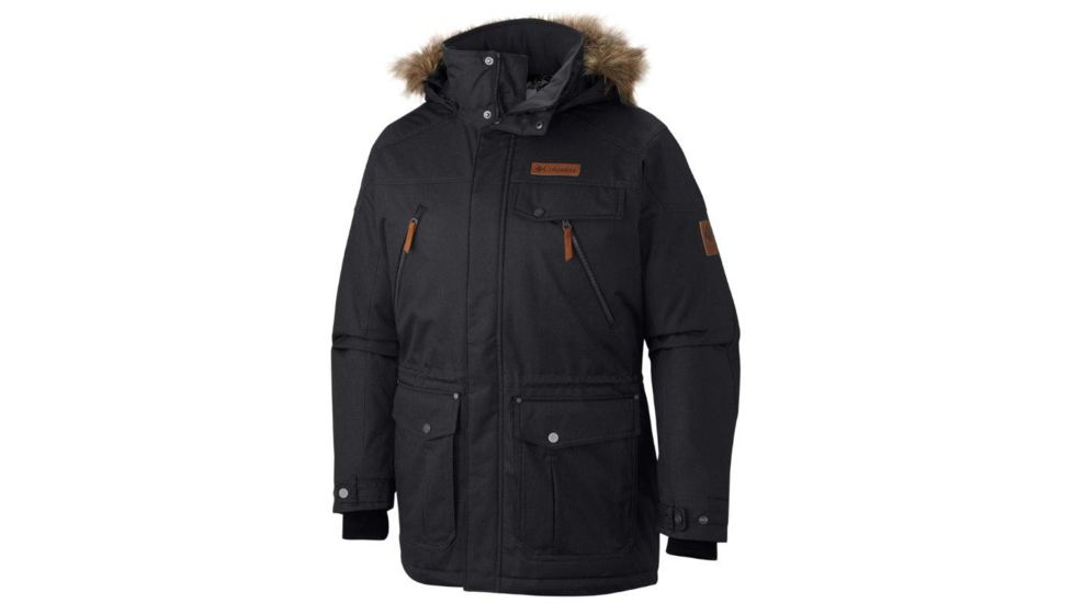 Columbia Barlow Pass 550 TurboDown Jacket - Men's-Black-XX-Large