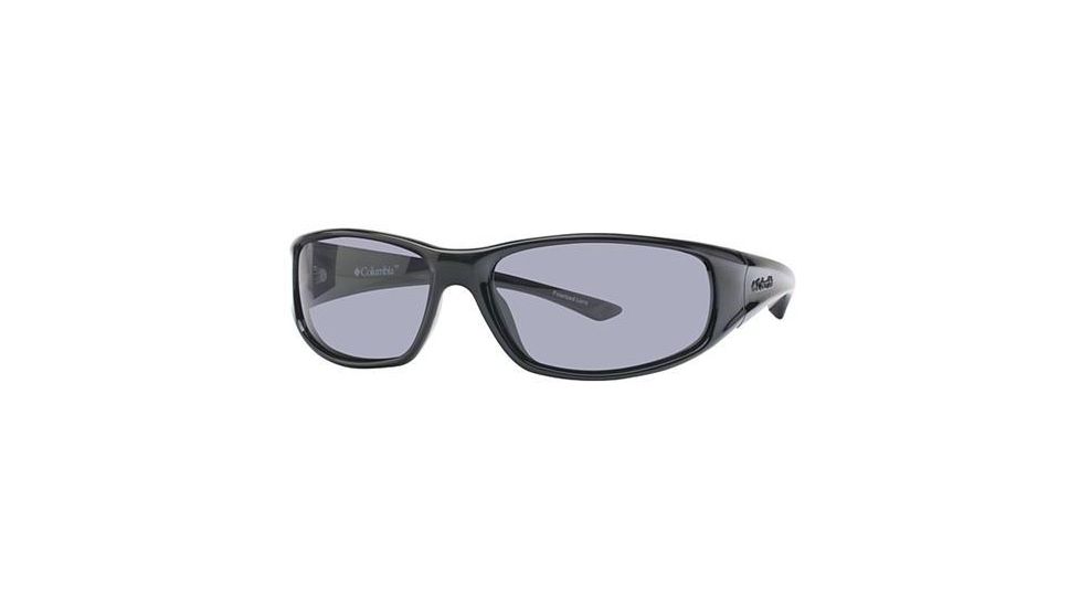 Columbia Borrego Single Vision Prescription Sunglasses CBBORREGOPZ601 - Frame Color Black Gloss-Metallic Grappa