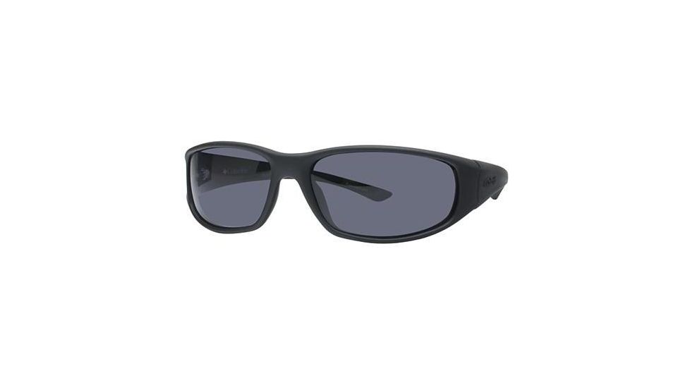 Columbia Borrego Single Vision Prescription Sunglasses CBBORREGOPZ301 - Frame Color Matte Black-Shiny Black