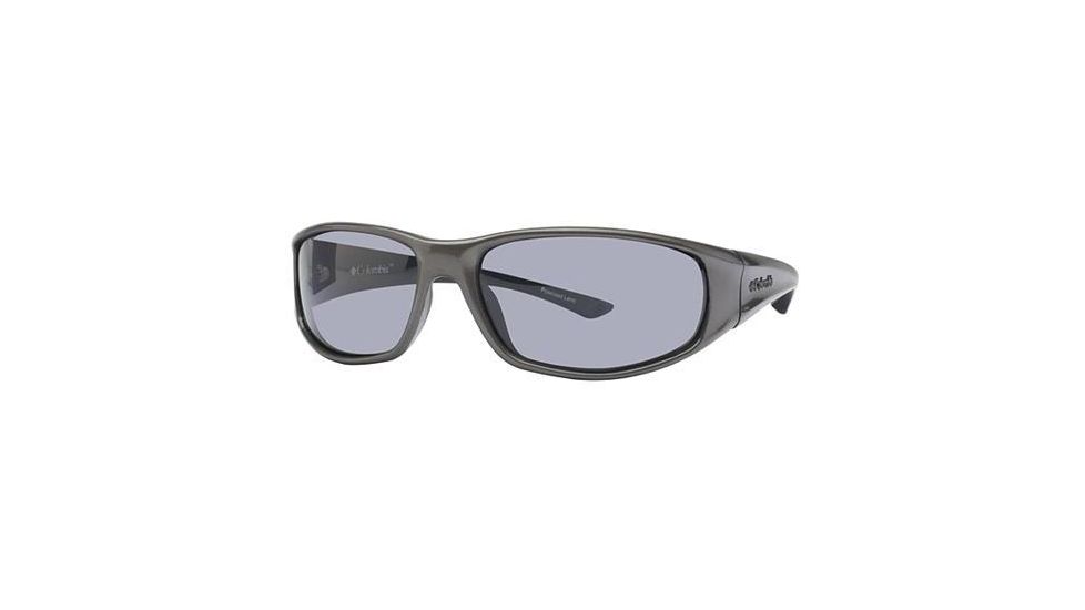 Columbia Borrego Single Vision Prescription Sunglasses CBBORREGOPZ610 - Frame Color Metallic Gunmetal-Matte Black