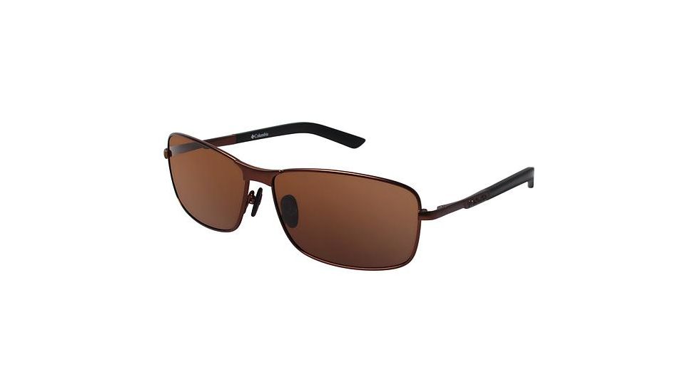 Columbia BOULDER MOUNTAIN Single Vision Prescription Eyeglasses - Frame Matte Brown, Size 62/14mm CBBLDRMT03